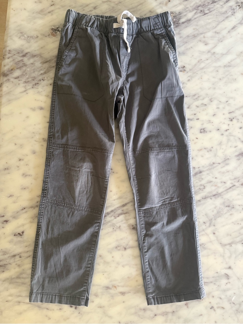 Boy’s Gray Drawstring Utility Pants